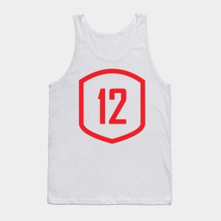 Will Power Racing Shield Tank Top